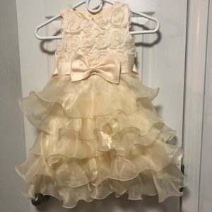 Toddler girl dress - flower girl 2t/3t